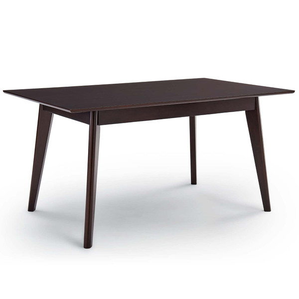 Modway Oracle 59" Rectangle Dining Table EEI-3747-CAP