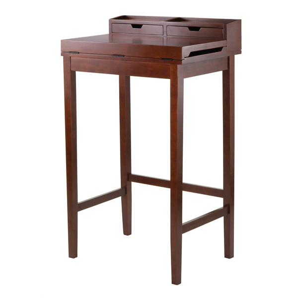 Winsome Brighton High Desk With 2 Drawers 94628