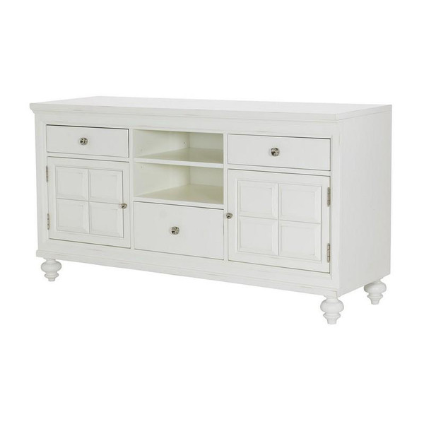 Hammary Hammary Lynn Haven White Entertainment Center 62 Inch 416-585