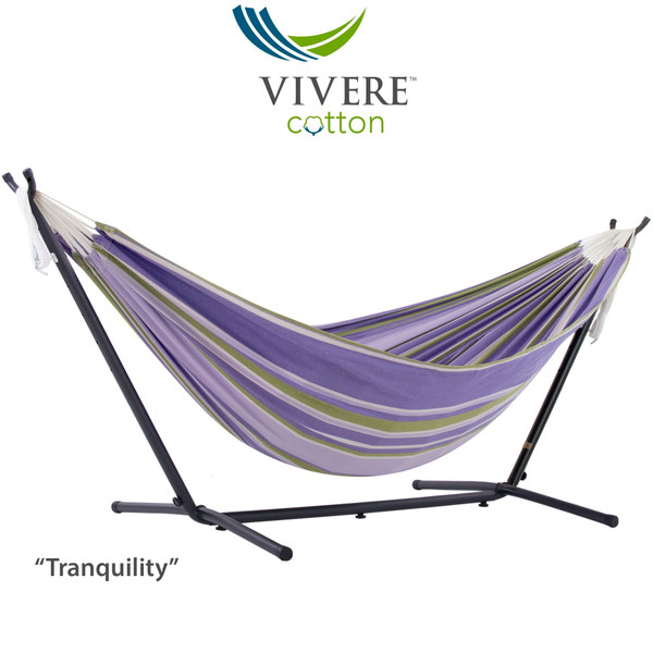 Combo - Double Tranquility Hammock With Stand (9Ft) UHSDO9-37 By Vivere