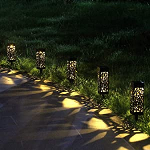 (Set Of 10) Solar Powered Led Garden Lights 383216 By Homeroots
