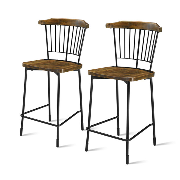 New Pacific Direct Greco Counter Stool, (Set Of 2) 9300044