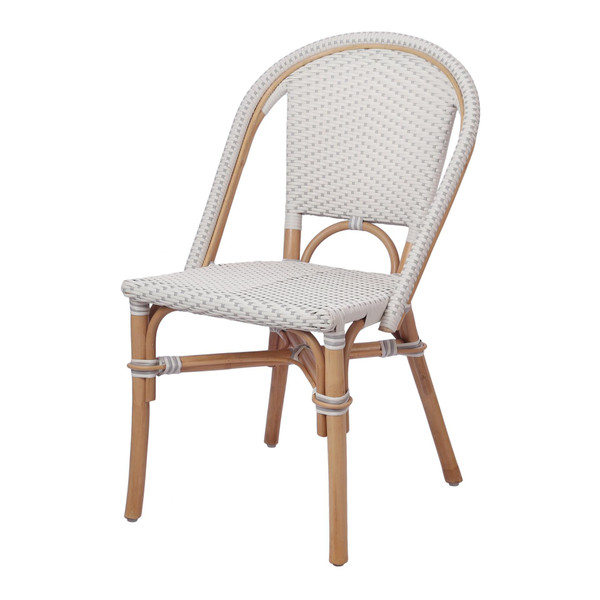 New Pacific Direct Avignon Paris Rattan Bistro Chair, (Set Of 2) 7400038