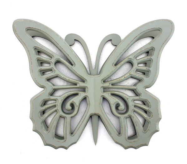 Wood Butterfly Wall Decor (Pack Of 2) WD-023 By Screen Gems