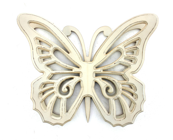 Wood Butterfly Wall Decor (Pack Of 2) WD-025 By Screen Gems