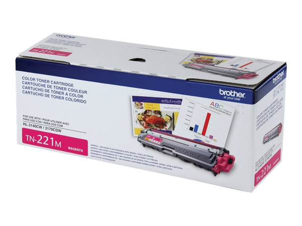 Brother Hl-3140Cw Sd Yield Magenta Toner BRTTN221M By Arlington