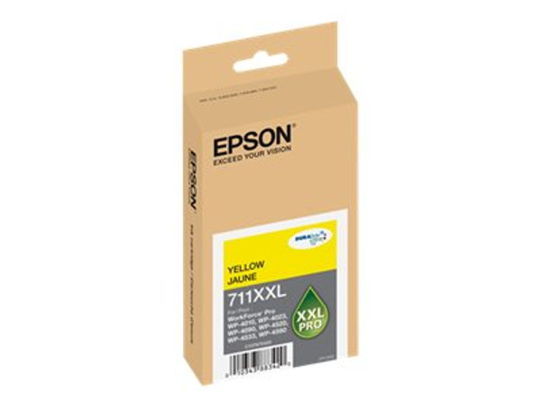 Epson Workforce Pro 4520 Xh Yield Yellow Ink EPST711XXL420 By Arlington