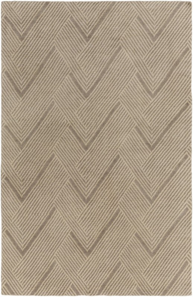 Surya Lenox Hand Knotted White Rug LNX-4001 - 4' x 6'