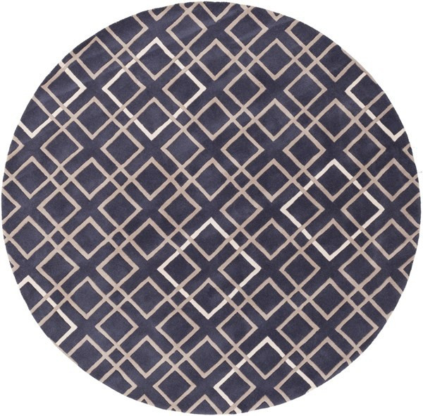 Surya Artist Studio Hand Tufted Blue Rug ART-237 - 8' Round