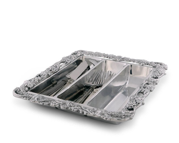 Arthur Court Grape Flatware Caddy 103282