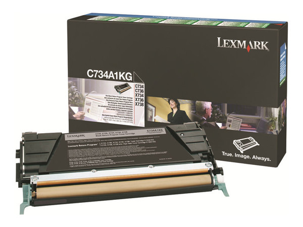 Lexmark C734N Sd Return Prog Black LEXC734A1KG By Arlington
