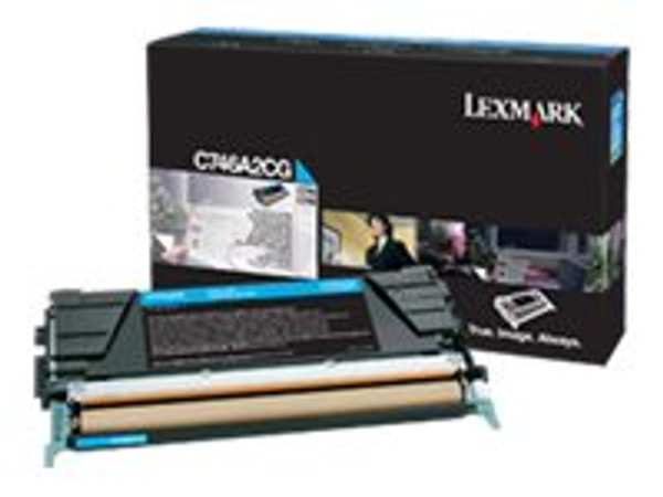 Lexmark C746N Sd Yield Cyan Toner LEXC746A2CG By Arlington