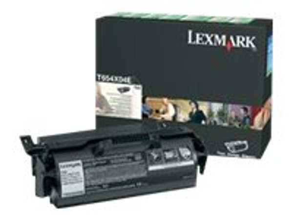 Lexmark T654Dn Xh Return Black/Label LEXT654X04A By Arlington