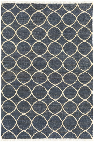 Surya Laural Hand Woven White Rug LRL-6003 - 5' x 7'6"