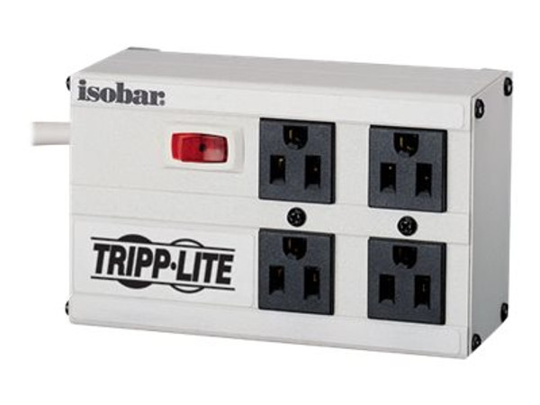 Tripplite Ibar4 Isobar 4 Outlet Surge Protector TRPIB4 By Arlington