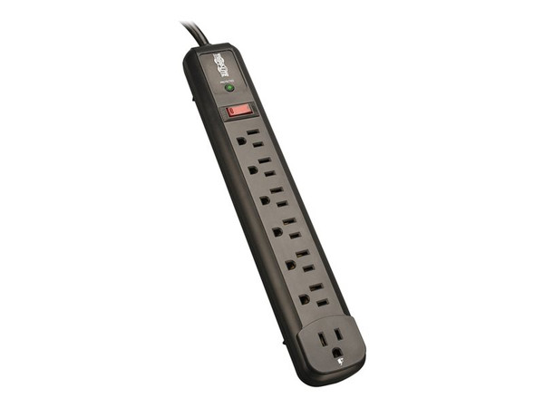 Tripplite Tlp74Rb Surge Suppressor 7 Outlets TRPTLP74RB By Arlington