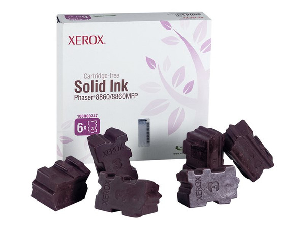 Xerox Phaser 8860 6Pk Sd Magenta Ink Stickk XER108R00747 By Arlington