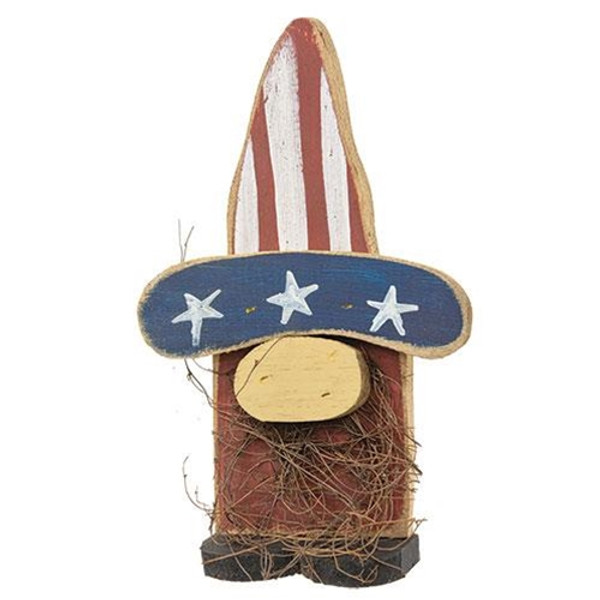 CWI G21234 Standing Uncle Sam Gnome 15"