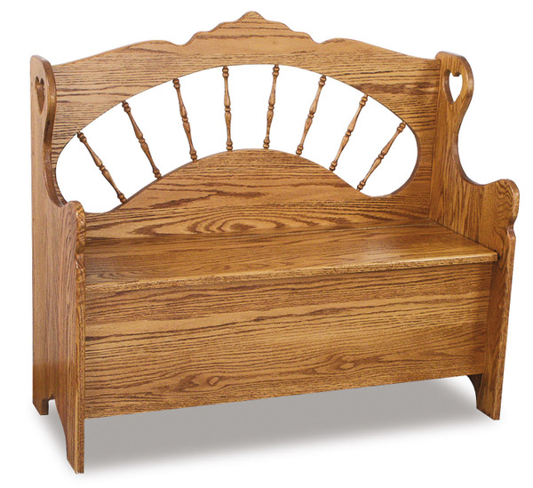 Sunrise Spindle Bench AJW30440 By A&J Woodworking
