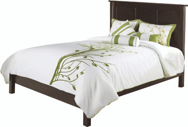 Tersigne Mission Collection Queen Bed With Low Footboard 200QLF By Frog Pond Furniture