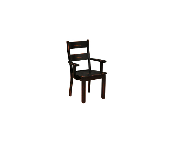 Straight Leg Amhurst Arm Chair 2341 By Forest Ridge Woodworking