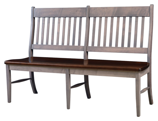 60" Frontier Bench With No Arms AC271-60 By Hillside Chair