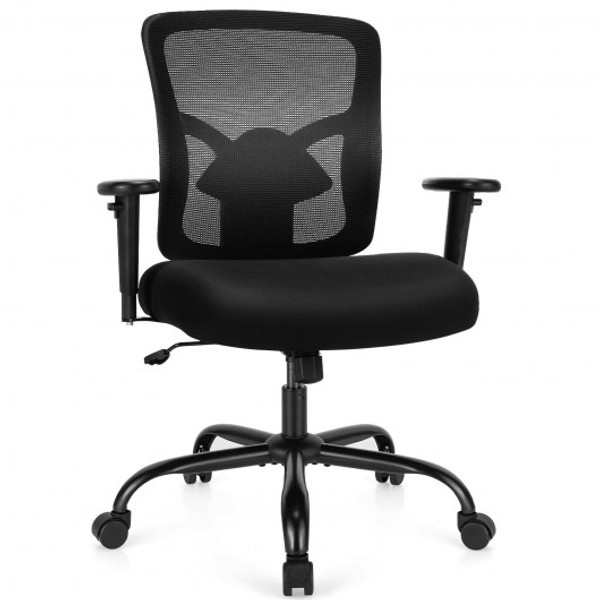 HW67404 400Lbs Mesh Big And Tall Office Chair Swivel Task Chair