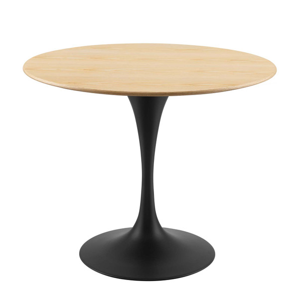 Modway Lippa 36" Wood Dining Table EEI-4862-BLK-NAT