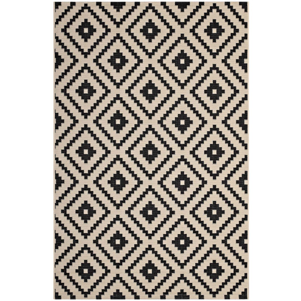 Modway Perplex Geometric Diamond Trellis 9X12 Indoor And Outdoor Area Rug R-1134A-912