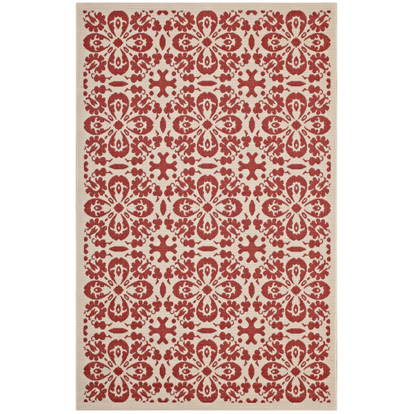 Modway Ariana Vintage Floral Trellis 9X12 Indoor And Outdoor Area Rug R-1142D-912