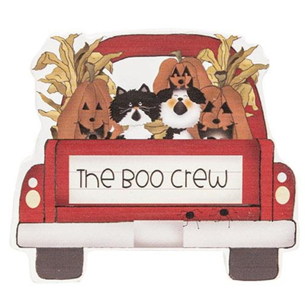 *The Boo Crew Chunky Pet Truck Sitter G35562 By CWI Gifts