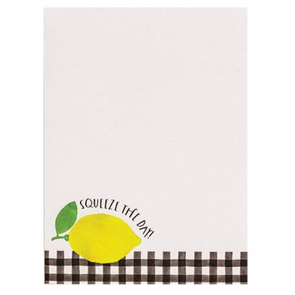 *Squeeze The Day Notepad G55001 By CWI Gifts