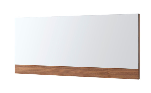 VGWCCG05MX-WAL-MIR Modrest Ceres - Modern Walnut Bedroom Mirror By VIG Furniture