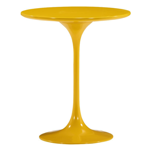 Wilco Side Table Yellow 249071 By Homeroots