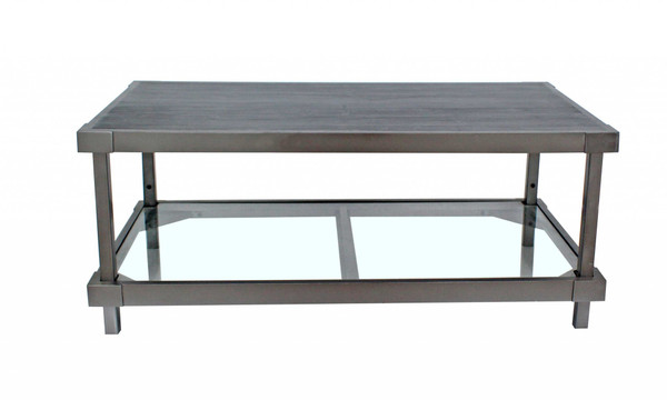 24" X 44" X 18" Charcoal, Wood - Console Table 274440 By Homeroots