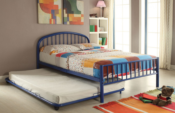 79" X 39" X 33" Twin Blue Bed 285303 By Homeroots