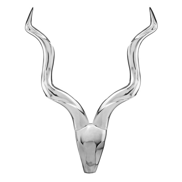 6" X 34" X 42" Buffed Antelope - Wall Bust 354627 By Homeroots