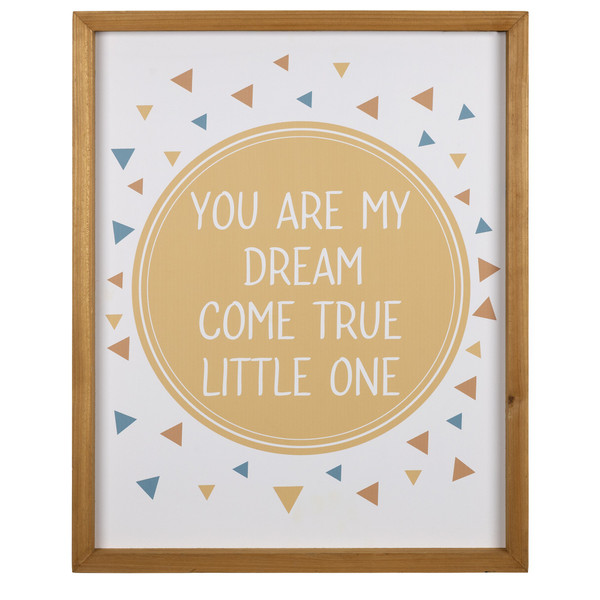 My Dream Come True Wooden Wall Art 383266 By Homeroots