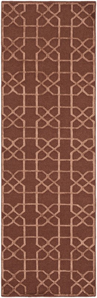 Surya Lydia Hand Knotted Brown Rug LYD-6003 - 2'6" x 8'