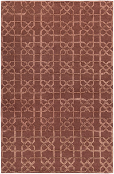 Surya Lydia Hand Knotted Brown Rug LYD-6003 - 6' x 9'