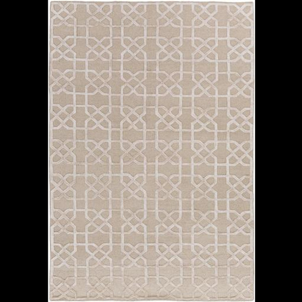 Surya Lydia Hand Knotted White Rug LYD-6004 - 4' x 6'