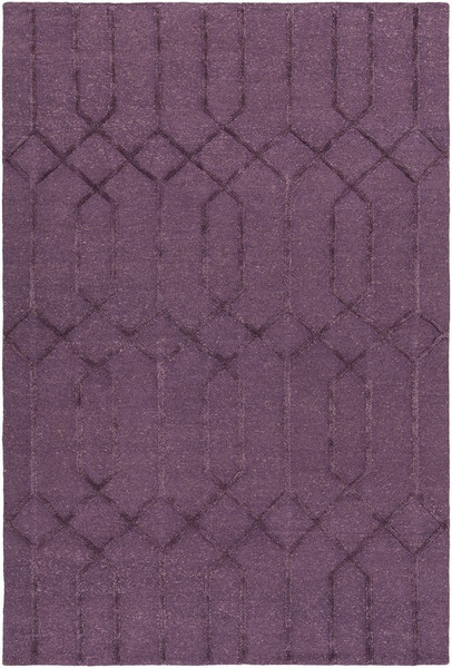 Surya Lydia Hand Knotted Purple Rug LYD-6009 - 4' x 6'