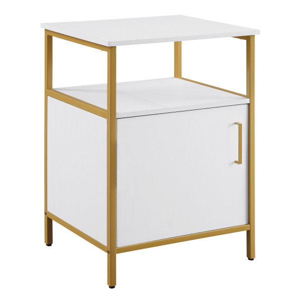 Office Star Modern Life Utility Table - White MDRUS-WH