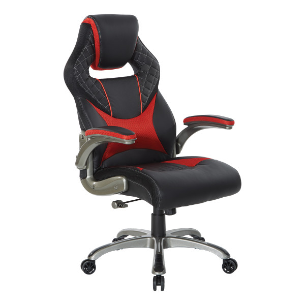 Office Star Oversite Gaming Chair - Red OVR25-RD