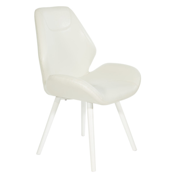 Office Star Ventura Dining Chair - Set Of 2 - White VENTW2-DU11