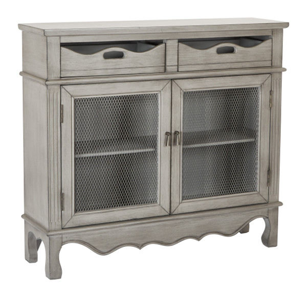 Office Star Mansfield Storage Console - Taupe BP-MNFCSL-FR2