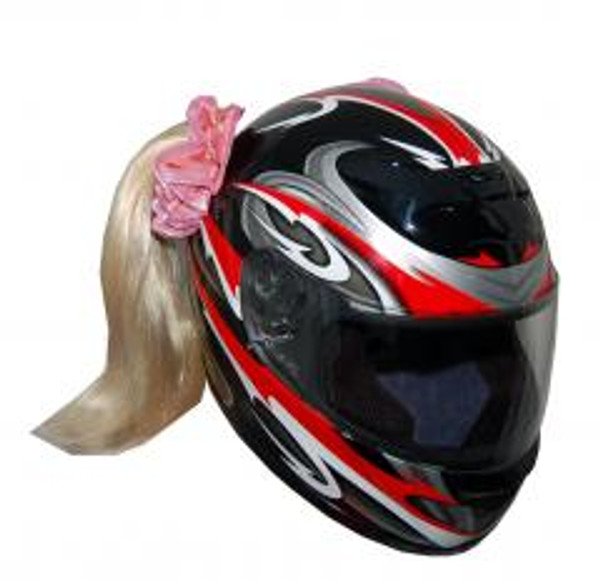 Nuorder Motorcycle Helmet Pigtails - Blonde PT106-O2