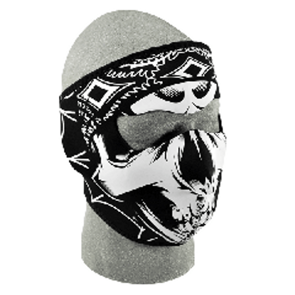 Nuorder Face Mask - Lethal Threat Gangster Skull FMD8 -WNFMLT06-D8