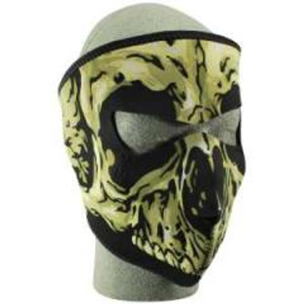 Nuorder Face Mask - Skull3 Neoprene FMB11 -WNFM030-B11