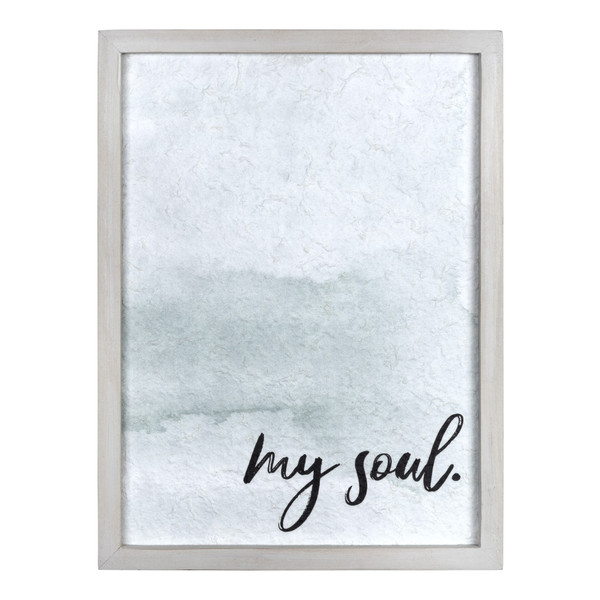 My Soul Framed Wall Art 389400 By Homeroots